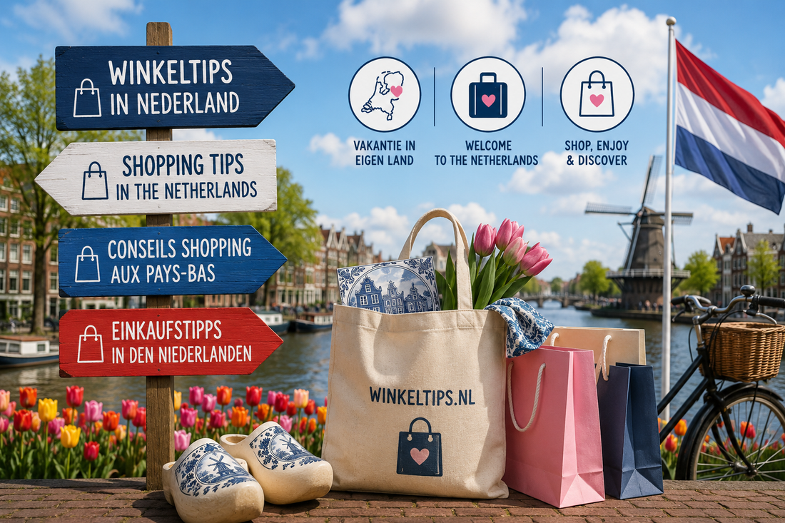 Winkelen tijdens je vakantie in Nederland