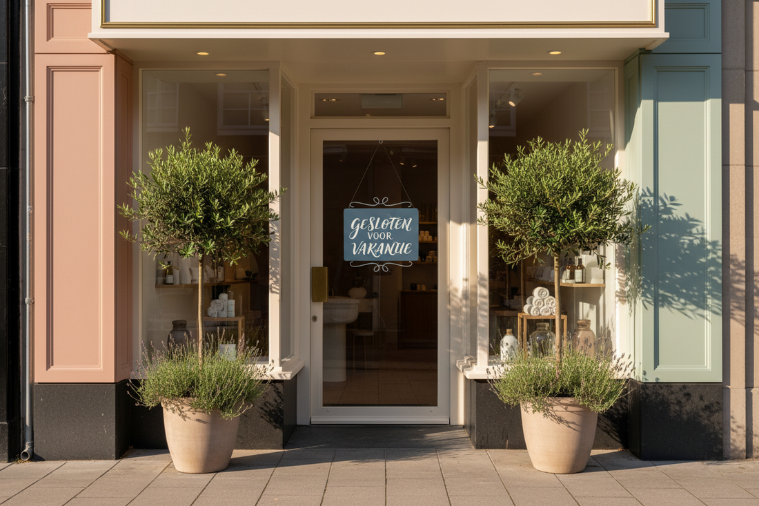Bouwvakvakantie: geniet van de zomer én plan je bezoek aan je favoriete winkel